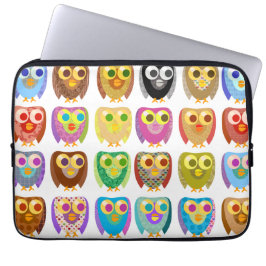 Protection Pour Ordinateur Portable Hibou Extravaganza