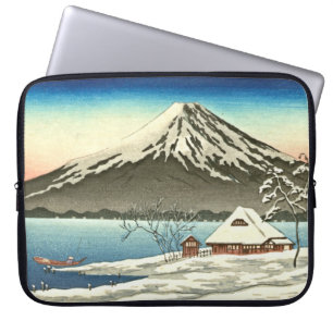 Protection Pour Ordinateur Portable Hiver 1890 du mont Fuji