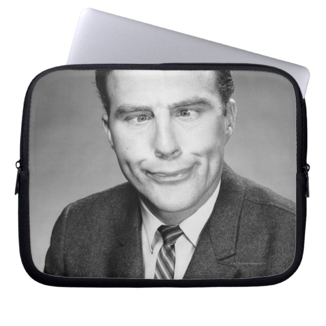 Protection Pour Ordinateur Portable Homme faisant le visage (Devant)