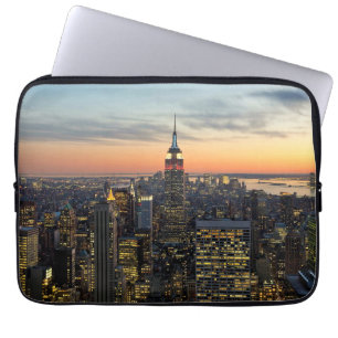 Protection Pour Ordinateur Portable Horizon d'aube de New York