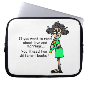 Protection Pour Ordinateur Portable Humour d'amour et de mariage