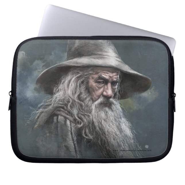 Protection Pour Ordinateur Portable Illustration de Gandalf (Devant)