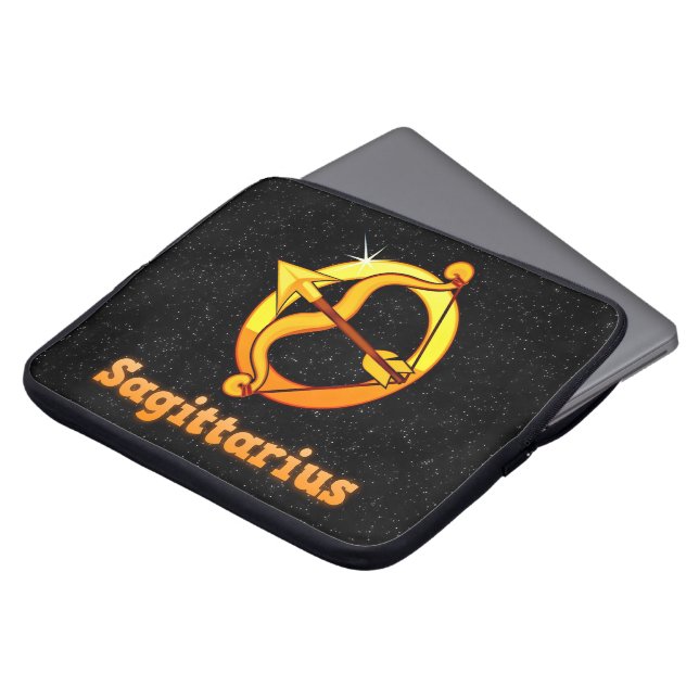 Protection Pour Ordinateur Portable Illustration de Sagittaire (Devant haut)