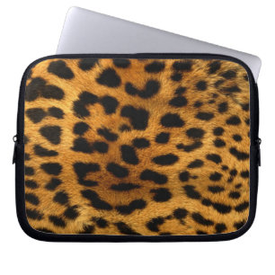 Protection Pour Ordinateur Portable Impression de fourrure Leopard