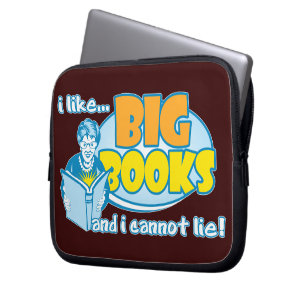 Protection Pour Ordinateur Portable J'aime de grands livres