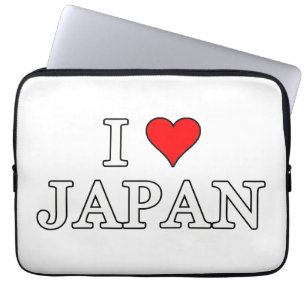 Protection Pour Ordinateur Portable J'aime le Japon
