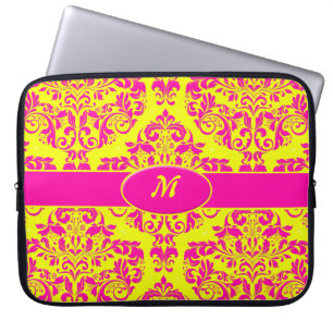 Protection Pour Ordinateur Portable Jaune lumineux de néons