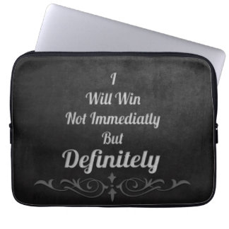 Protection Pour Ordinateur Portable Je Gagnerai - Motivation