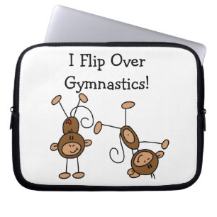 Protection Pour Ordinateur Portable Je renverse au-dessus de la gymnastique