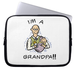 Protection Pour Ordinateur Portable Je suis un grand-père, un grand-père, des t-shirts