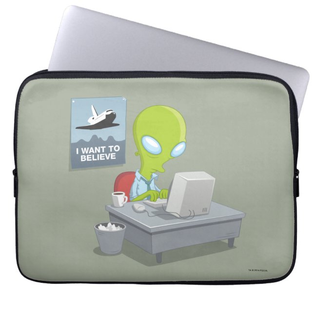 Protection Pour Ordinateur Portable Je veux croire (Devant)