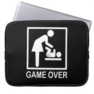 Protection Pour Ordinateur Portable Jeu sur maman Drôle Pictogramme