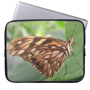Protection Pour Ordinateur Portable Joli Manche Ordinateur Portable Papillon Brown