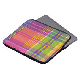 Protection Pour Ordinateur Portable Joli Pastel Plaid