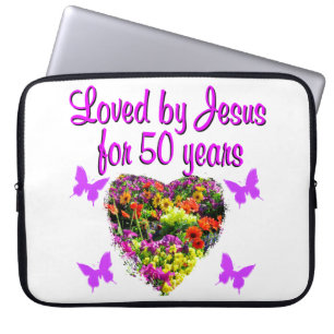PROTECTION POUR ORDINATEUR PORTABLE JOLIE PURPLE 50E ANNIVERSAIRE CONCEPTION