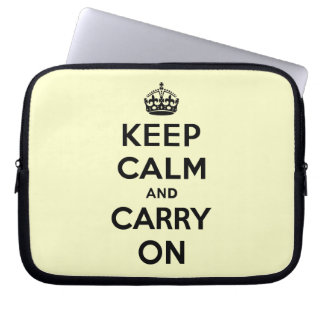Protection Pour Ordinateur Portable Keep Calm and Carry