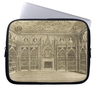 Protection Pour Ordinateur Portable La bibliothèque, gravée par Godfrey, de