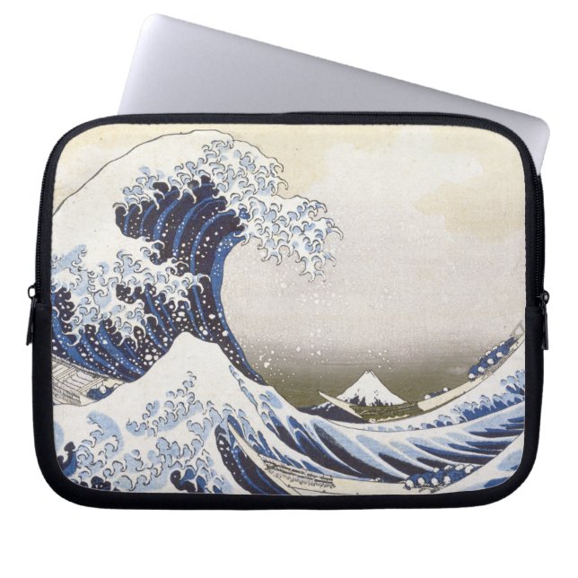 Protection Pour Ordinateur Portable La grande vague d'Hokusai (Devant)