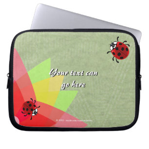 Protection Pour Ordinateur Portable Ladybug à sept points
