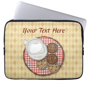 Protection Pour Ordinateur Portable Lait et biscuits personnalisables