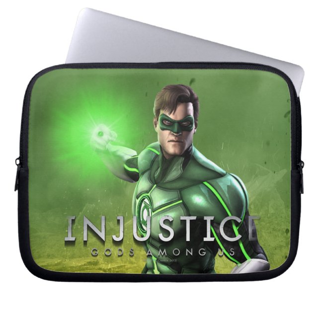 Protection Pour Ordinateur Portable Lanterne verte (Devant)