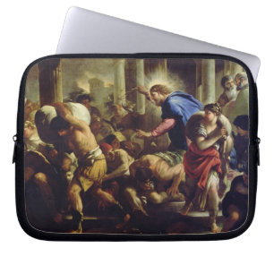 Protection Pour Ordinateur Portable Le Christ conduisant les négociants par le temple