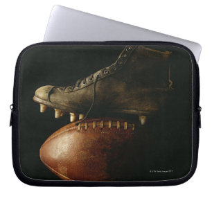 Protection Pour Ordinateur Portable Le football et crampon