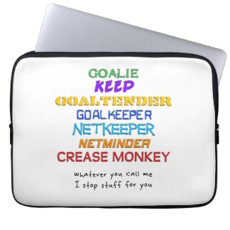 Protection Pour Ordinateur Portable Le gardien de but appelle la couverture