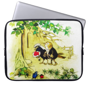 Protection Pour Ordinateur Portable Le mariage d'oiseau