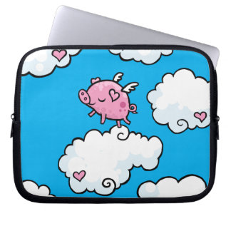 Protection Pour Ordinateur Portable Le porc de vol danse sur la douille d'ordinateur