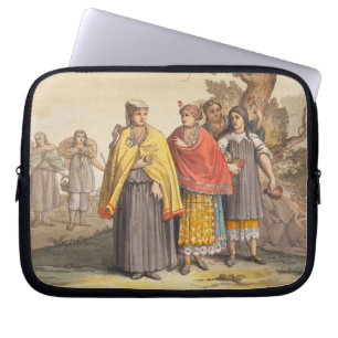 Protection Pour Ordinateur Portable Les Indiens de Caciche dans des costumes