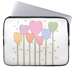 Protection Pour Ordinateur Portable Lollipops de coeur lunaire