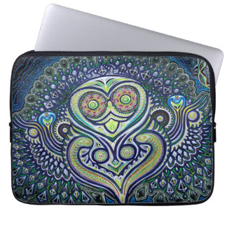 Protection Pour Ordinateur Portable "Lumière intérieure" (hibou psychédélique)