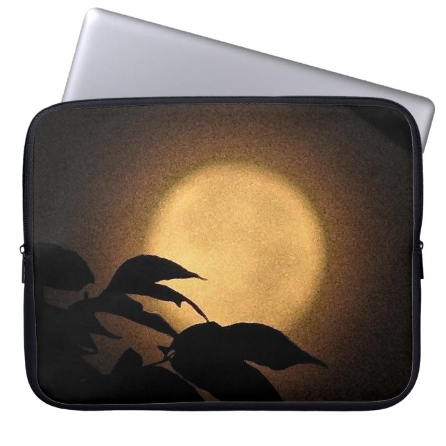 Protection Pour Ordinateur Portable Lune d'automne (Devant)