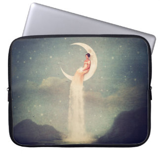 Protection Pour Ordinateur Portable Madame de rivière de lune