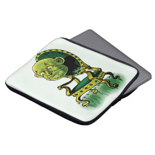 Protection Pour Ordinateur Portable Mage vintage de Oz, Mage grincheux Trône d'émeraud
