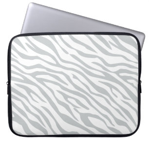 Protection Pour Ordinateur Portable Magic Zebra Stripes Click to Customize Grey Color