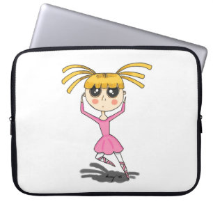 Protection Pour Ordinateur Portable Manche d'ordinateur portable Ballerina