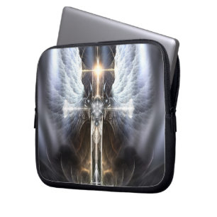 Protection Pour Ordinateur Portable Manche d'ordinateur portable fractée Heavenel Wing
