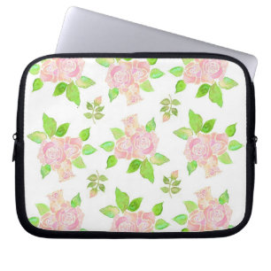 Protection Pour Ordinateur Portable Manche d'ordinateur portable vintage rose Roses