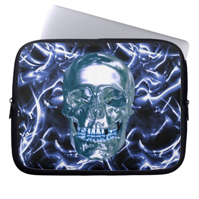 Protection Pour Ordinateur Portable Manche pour ordinateur portable Chrome bleu électr (Devant)