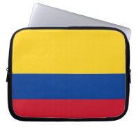 Manche pour ordinateur portable Drapeau colombien