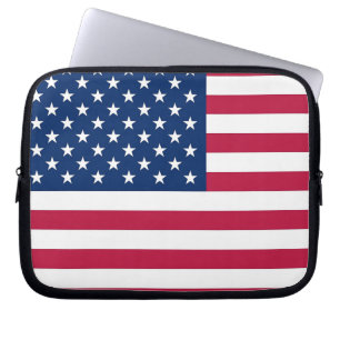 Protection Pour Ordinateur Portable Manche pour ordinateur portable USA Flag