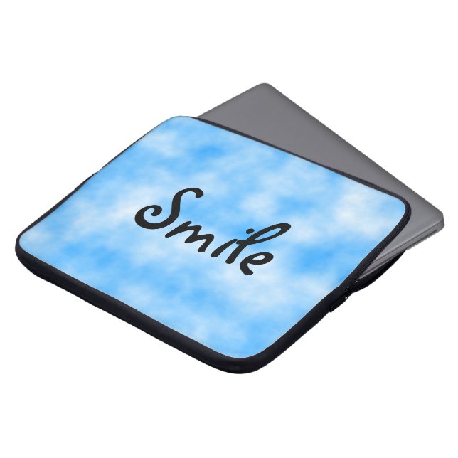 Protection Pour Ordinateur Portable Manche Smile-macbook (Devant haut)