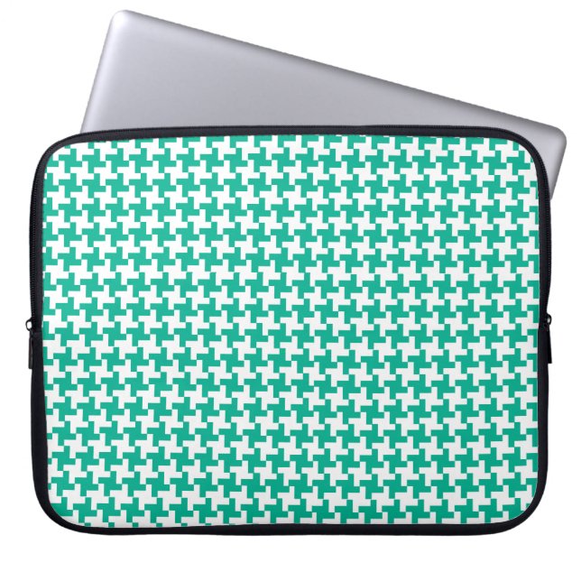 Protection Pour Ordinateur Portable Manches d'ordinateur portable, écossais Emerald (Devant)