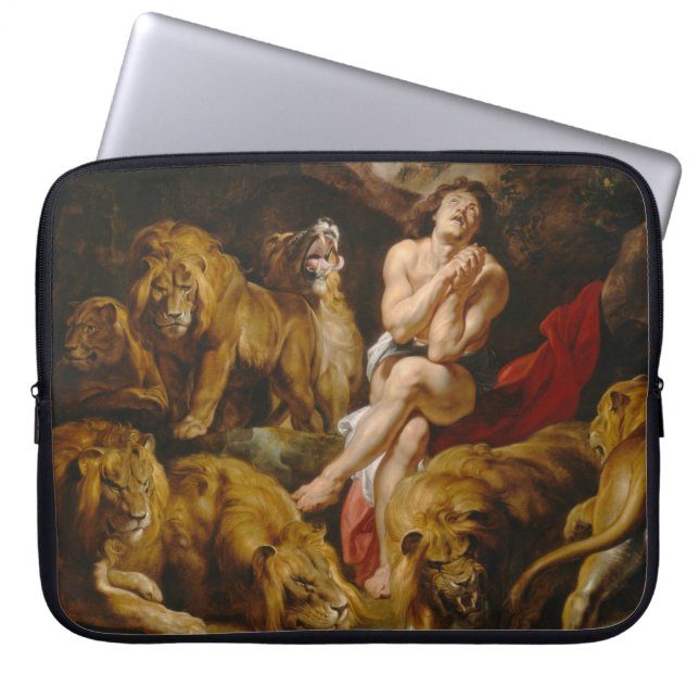Protection Pour Ordinateur Portable Manchette pour ordinateur portable Lions Den (Devant)