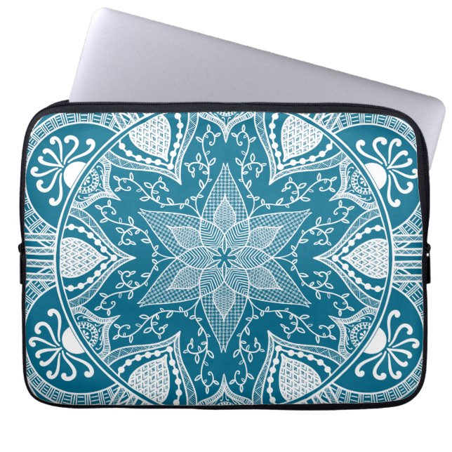 Protection Pour Ordinateur Portable Mandala Tidepool (Devant)
