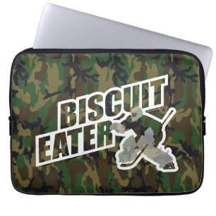 Protection Pour Ordinateur Portable Mangeur de Biscuit (Gardien de Hockey)