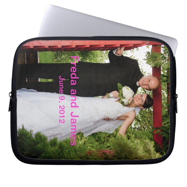 Protection Pour Ordinateur Portable Mariage customisé (Devant)