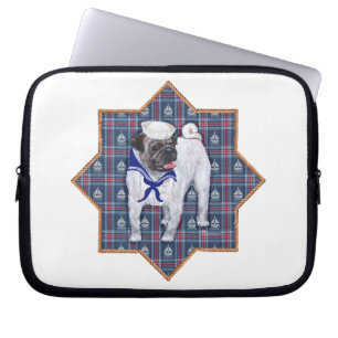 Protection Pour Ordinateur Portable Marin Pug